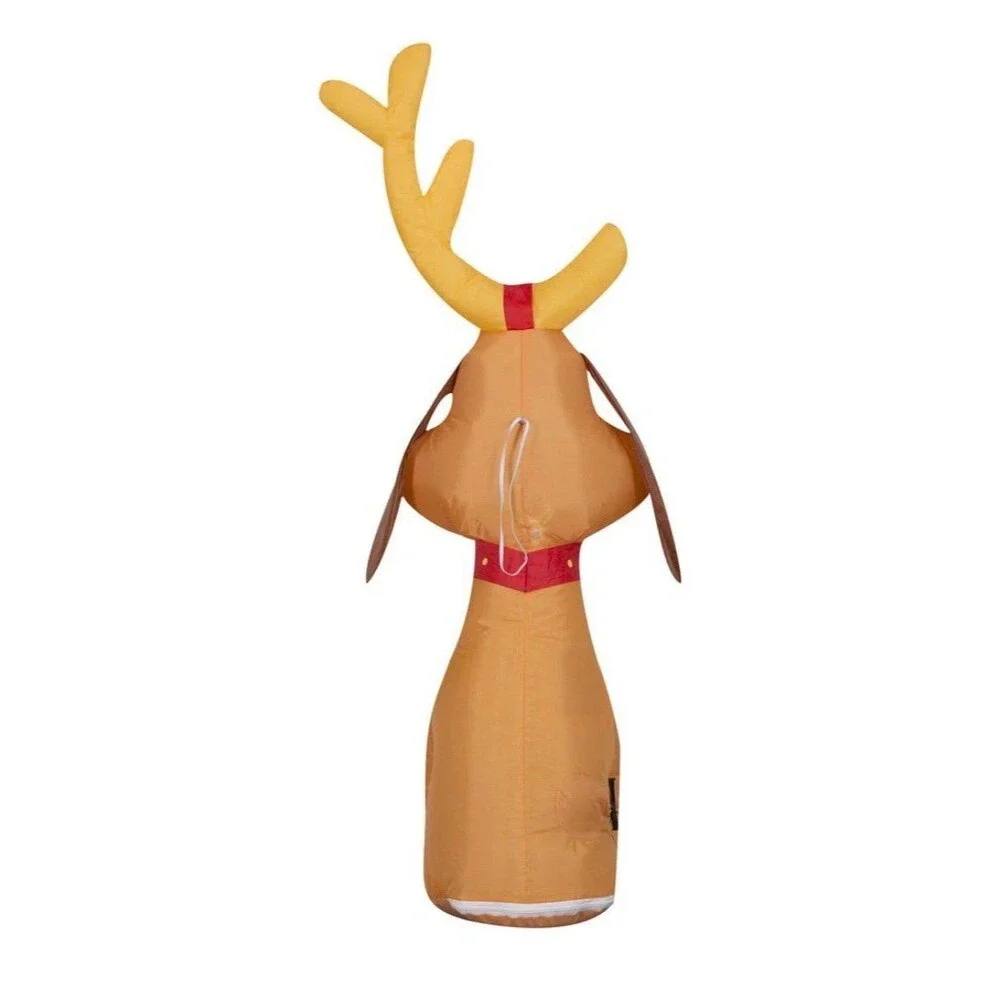 3.5ft The Grinch’s Max with Antlers Car Buddy Holiday Airblown Inflatable